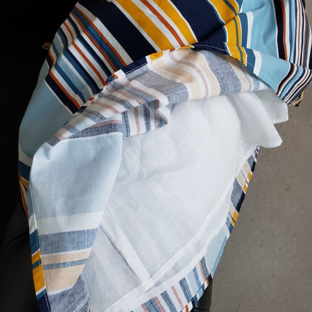 CREMIEUX Ladies striped SKIRT size 0 - Picture 4 of 5